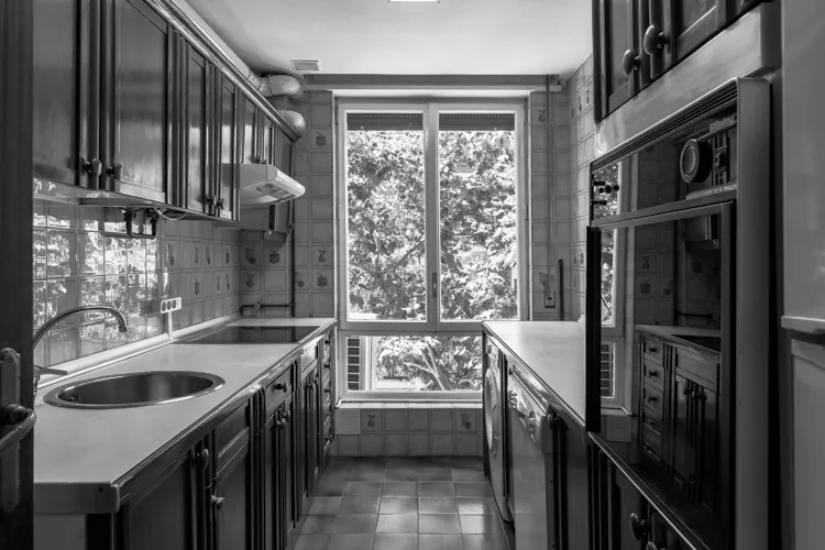 Foto de cocina en un piso en alquiler